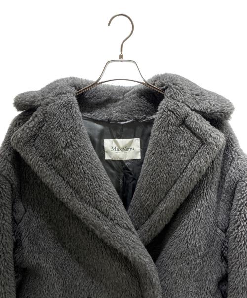 MaxMara（マックスマーラ）MaxMara (マックスマーラ) テディベアコート グレー サイズ:XSの古着・服飾アイテム