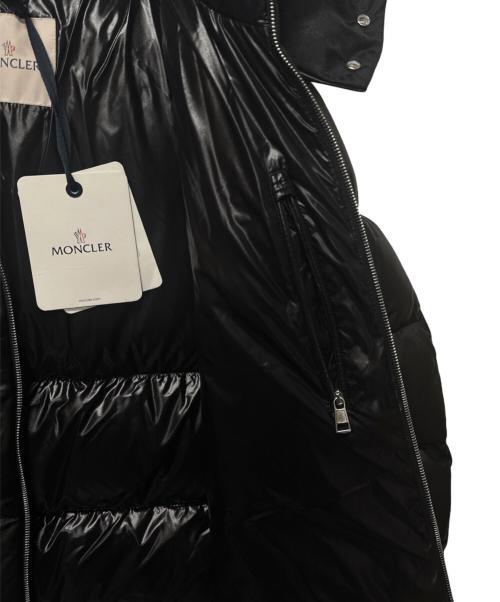 MONCLER（モンクレール）MONCLER (モンクレール) DAUPHINELL/レザーダウンジャケット ブラック サイズ:3の古着・服飾アイテム