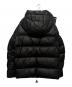 MONCLER (モンクレール) DAUPHINELL/レザーダウンジャケット ブラック サイズ:3：350000円