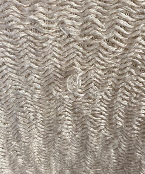 Maison Margiela（メゾンマルジェラ）Maison Margiela (メゾンマルジェラ) Vネックカーディガン アイボリー サイズ:XSの古着・服飾アイテム