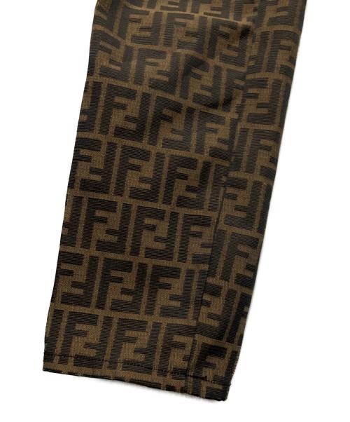 FENDI（フェンディ）FENDI (フェンディ) ズッカ柄パンツ ブラウン サイズ:27インチの古着・服飾アイテム