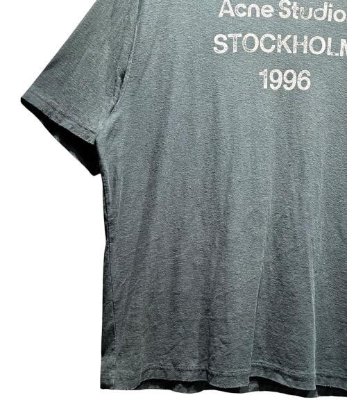 Acne studios（アクネ ストゥディオズ）ACNE STUDIOS (アクネ ストゥディオズ) ダメージ加工Tシャツ ブラック サイズ:XXLの古着・服飾アイテム