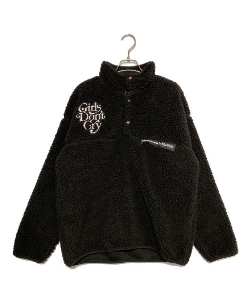 HUMAN MADE（ヒューマンメイド）HUMAN MADE (ヒューマンメイド) ボアジャケット ブラック サイズ:Sの古着・服飾アイテム