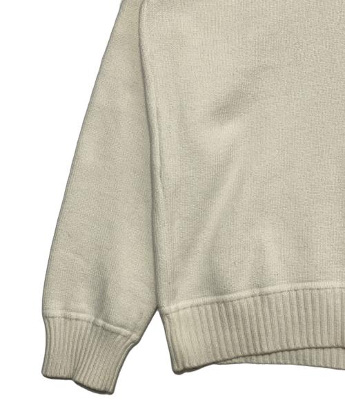 STONE ISLAND（ストーンアイランド）STONE ISLAND (ストーンアイランド) タートルネックニット ホワイト サイズ:Lの古着・服飾アイテム