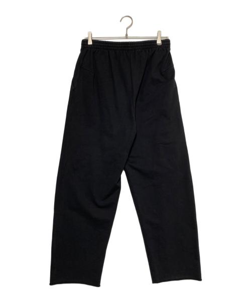 BALENCIAGA（バレンシアガ）BALENCIAGA (バレンシアガ) Mirror Balenciaga Cropped Sweatpants ブラック サイズ:XSの古着・服飾アイテム