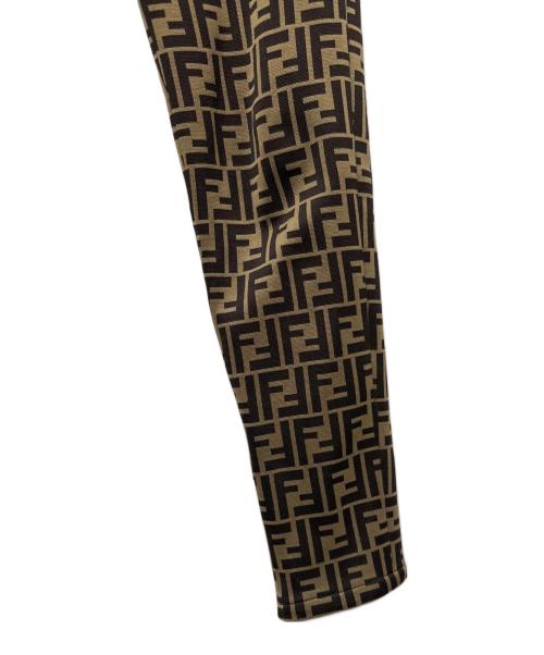 FENDI（フェンディ）FENDI (フェンディ) ズッカ柄パンツ ブラウン サイズ:40の古着・服飾アイテム