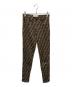 FENDI（フェンディ）の古着「ズッカ柄パンツ」｜ブラウン