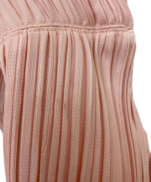 PLEATS PLEASE（プリーツプリーズ）PLEATS PLEASE (プリーツプリーズ) プリーツカーディガン ピンク サイズ:3の古着・服飾アイテム
