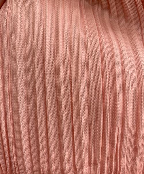 PLEATS PLEASE（プリーツプリーズ）PLEATS PLEASE (プリーツプリーズ) プリーツカーディガン ピンク サイズ:3の古着・服飾アイテム