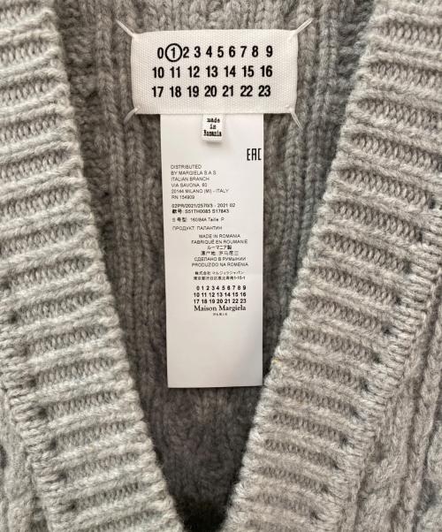 Maison Margiela（メゾンマルジェラ）Maison Margiela (メゾンマルジェラ) ニットベスト グレー サイズ:Sの古着・服飾アイテム