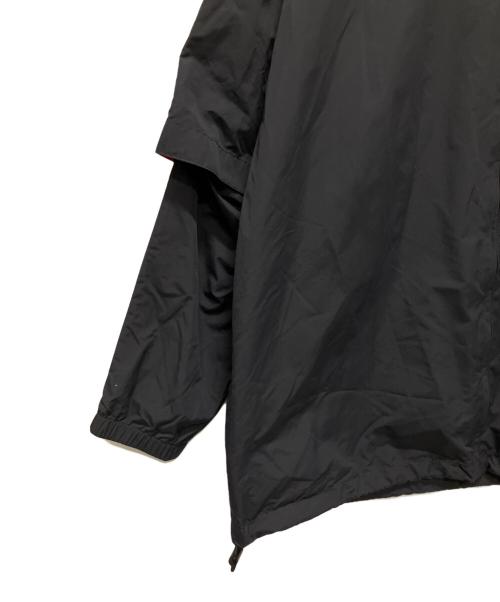 BALENCIAGA（バレンシアガ）BALENCIAGA (バレンシアガ) Double Sleeve Windbreaker　ウィンドブレーカー ブラック×レッド サイズ:42の古着・服飾アイテム