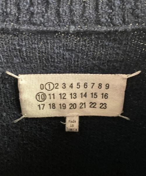Maison Margiela（メゾンマルジェラ）Maison Margiela (メゾンマルジェラ) クルーネックニット ネイビー サイズ:Sの古着・服飾アイテム