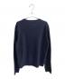 Maison Margiela (メゾンマルジェラ) クルーネックニット ネイビー サイズ:S：32000円