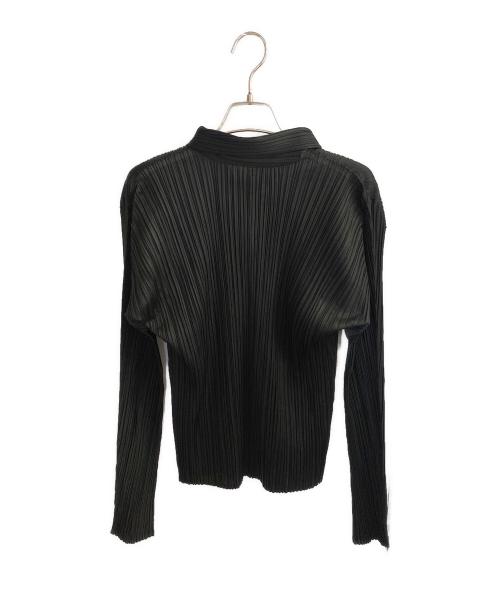 PLEATS PLEASE（プリーツプリーズ）PLEATS PLEASE (プリーツプリーズ) プリーツシャツ ブラック サイズ:4の古着・服飾アイテム