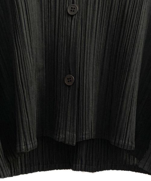 PLEATS PLEASE（プリーツプリーズ）PLEATS PLEASE (プリーツプリーズ) プリーツシャツ ブラック サイズ:4の古着・服飾アイテム