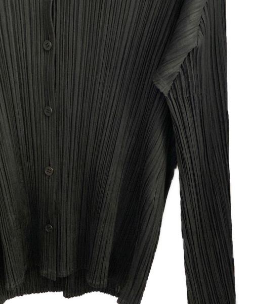 PLEATS PLEASE（プリーツプリーズ）PLEATS PLEASE (プリーツプリーズ) プリーツシャツ ブラック サイズ:4の古着・服飾アイテム