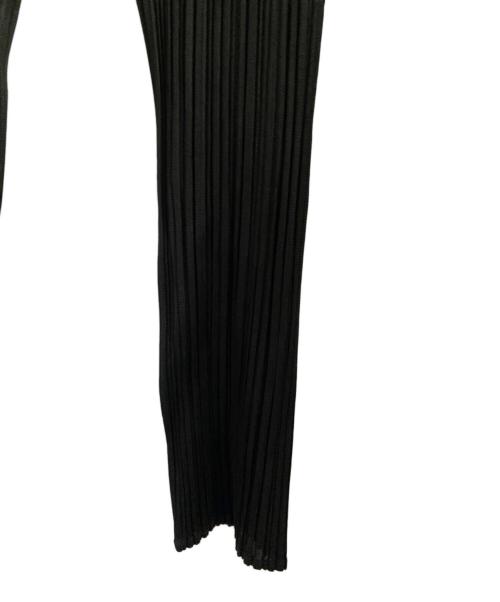 PLEATS PLEASE（プリーツプリーズ）PLEATS PLEASE (プリーツプリーズ) ハイネックプリーツカットソー ブラック サイズ:3の古着・服飾アイテム