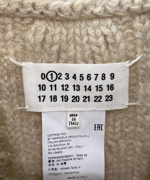 Maison Margiela（メゾンマルジェラ）Maison Margiela (メゾンマルジェラ) ニットベスト アイボリー サイズ:Sの古着・服飾アイテム