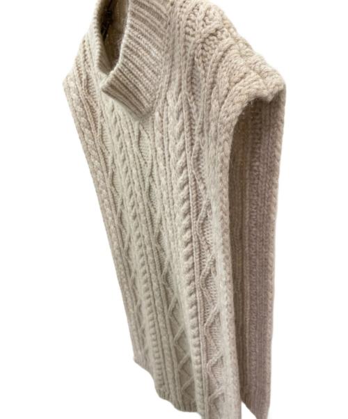 Maison Margiela（メゾンマルジェラ）Maison Margiela (メゾンマルジェラ) ニットベスト アイボリー サイズ:Sの古着・服飾アイテム