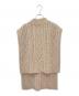 Maison Margiela (メゾンマルジェラ) ニットベスト アイボリー サイズ:S：30000円