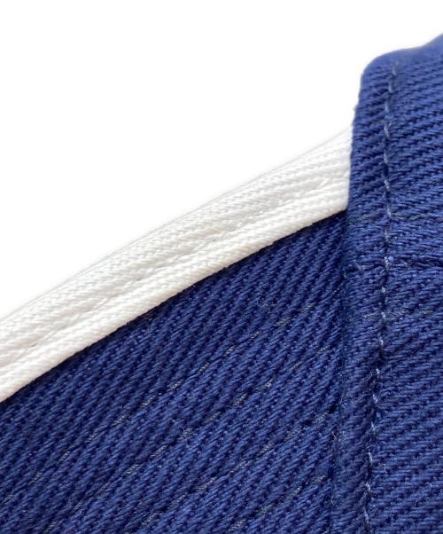 MIU MIU（ミュウミュウ）MIU MIU (ミュウミュウ) ロゴキャップ ブルー サイズ:Sの古着・服飾アイテム