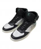 LOUIS VUITTONルイ ヴィトン）の古着「スプラッシュリヴォリラインハイカットスニーカー」｜ブルー×ブラック