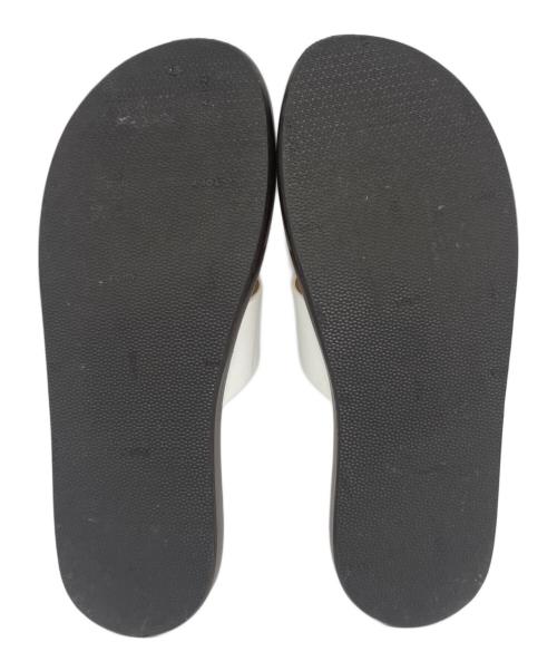 HERMES（エルメス）HERMES (エルメス) イズミールサンダル/Izmir Leather Sandals ホワイト サイズ:FREEの古着・服飾アイテム