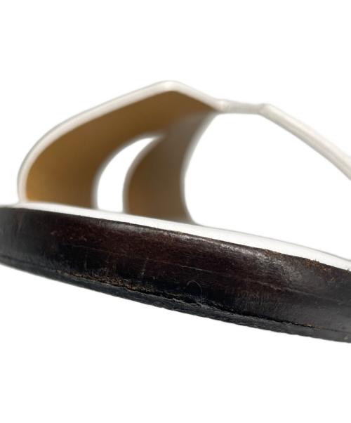 HERMES（エルメス）HERMES (エルメス) イズミールサンダル/Izmir Leather Sandals ホワイト サイズ:FREEの古着・服飾アイテム