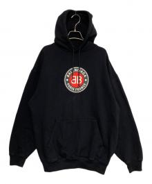 BALENCIAGA（バレンシアガ）の古着「Logo Printed Hoodie 'Black」｜ブラック