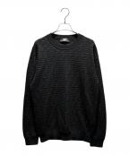 FENDIフェンディ）の古着「ズッカニット」｜ブラック