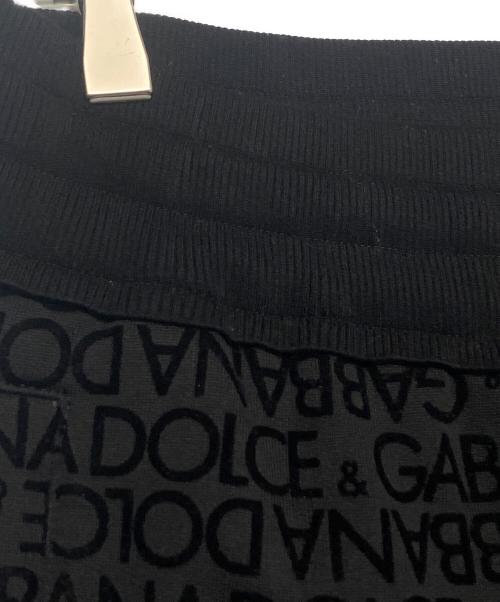 DOLCE & GABBANA（ドルチェ＆ガッバーナ）DOLCE & GABBANA (ドルチェ＆ガッバーナ) スウェットパンツ ブラック サイズ:46の古着・服飾アイテム