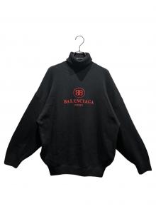 BALENCIAGA（バレンシアガ）の古着「BBタートルネックニット」｜ブラック