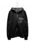 MONCLER GRENOBLE（モンクレール グルノーブル）の古着「切替ニットジャケット」｜ブラック