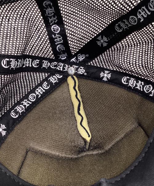 CHROME HEARTS（クロムハーツ）CHROME HEARTS (クロムハーツ) トラッカーキャップ ブラック サイズ:ONE SIZEの古着・服飾アイテム
