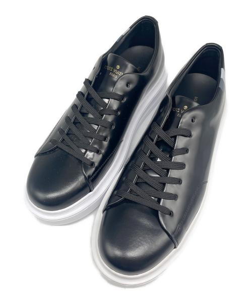 LOUIS VUITTON（ルイ ヴィトン）LOUIS VUITTON (ルイ ヴィトン) ビバリーヒルズラインスニーカー/Beverly Hills Line Sneakers ブラック サイズ:7 1/2の古着・服飾アイテム