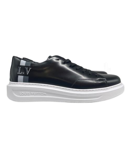 LOUIS VUITTON（ルイ ヴィトン）LOUIS VUITTON (ルイ ヴィトン) ビバリーヒルズラインスニーカー/Beverly Hills Line Sneakers ブラック サイズ:7 1/2の古着・服飾アイテム