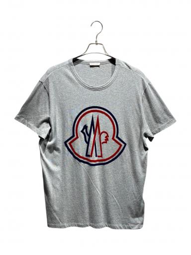 中古・古着通販】MONCLER (モンクレール) フロッキーロゴTシャツ