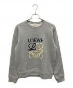 LOEWEロエベ）の古着「アナグラムロゴスウェット」｜グレー
