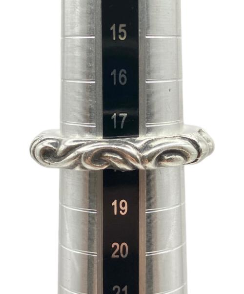 CHROME HEARTS（クロムハーツ）CHROME HEARTS (クロムハーツ) スクロールバンドリング サイズ:17号の古着・服飾アイテム