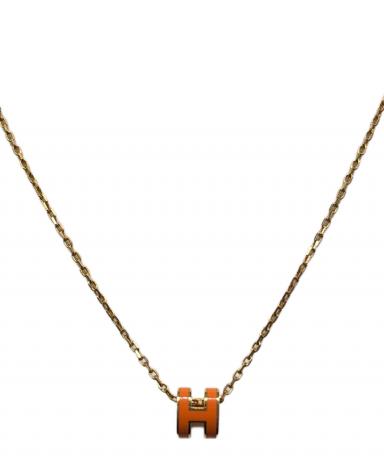 中古・古着通販】HERMES (エルメス) ミニポップHネックレス/Mini Pop H