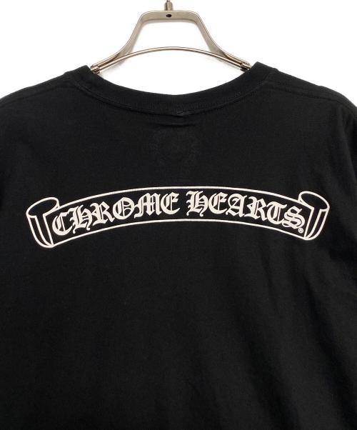 CHROME HEARTS（クロムハーツ）CHROME HEARTS (クロムハーツ) スクロールラベルTシャツ ブラック サイズ:Mの古着・服飾アイテム