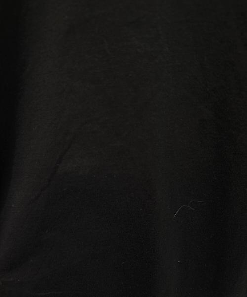 Maison Margiela（メゾンマルジェラ）Maison Margiela (メゾンマルジェラ) シグネチャーMaison Margiela ロゴ カットソー ブラック サイズ:44の古着・服飾アイテム