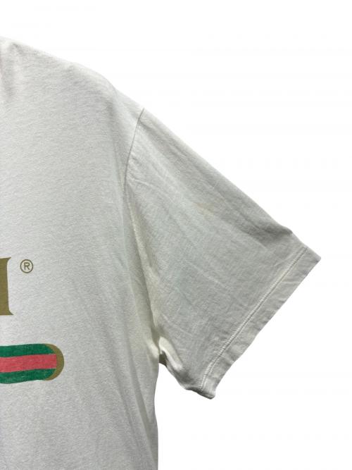 GUCCI（グッチ）GUCCI (グッチ) ロゴTシャツ ホワイト サイズ:XSの古着・服飾アイテム