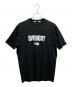 GIVENCHY（ジバンシィ）の古着「デストロイ加工ロゴTシャツ/BW700D3015」｜ブラック