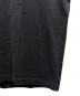 中古・古着 GIVENCHY (ジバンシィ) デストロイ加工ロゴTシャツ/BW700D3015 ブラック サイズ:XS：28000円