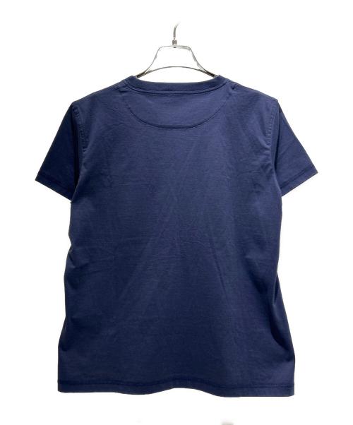 HERMES（エルメス）HERMES (エルメス) Mosaic H Logo Pocket T-Shirt/モザイクＨロゴポケットTシャツ/3E4620DL ネイビー サイズ:40の古着・服飾アイテム