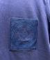 中古・古着 HERMES (エルメス) Mosaic H Logo Pocket T-Shirt/モザイクＨロゴポケットTシャツ/3E4620DL ネイビー サイズ:40：45000円