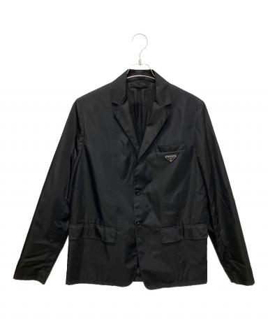 中古・古着通販】PRADA (プラダ) プレートロゴテーラードジャケット
