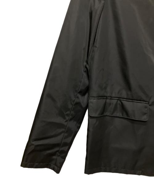 PRADA（プラダ）PRADA (プラダ) プレートロゴテーラードジャケット ブラック サイズ:46の古着・服飾アイテム