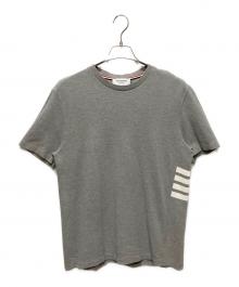 Thom Browne（トムブラウン）の古着「クラシック ピケ 4BAR Tシャツ」｜グレー